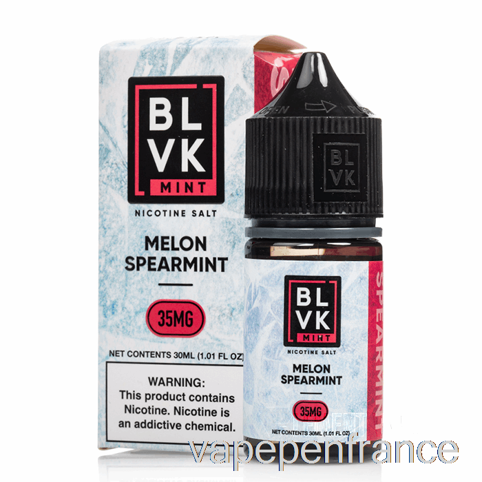 Melon Menthe Verte - Sels De Menthe Blvk - 30 Ml 35 Mg Stylo Vape